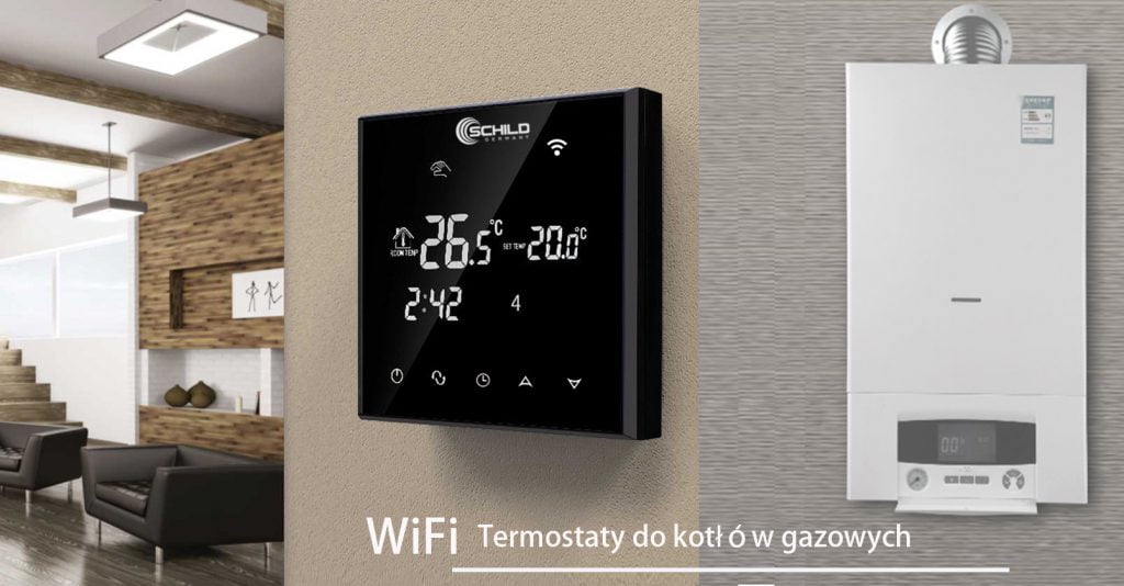 SCHILD WPB-70Wifi REGULATOR STEROWNIK TEMPERATURY POKOJOWEJ GAZ WIFI termostat