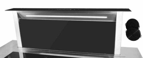 Automatyczny okap kuchenny downdraft wysuwany blatowy SCHILD DK900 pochłaniacz