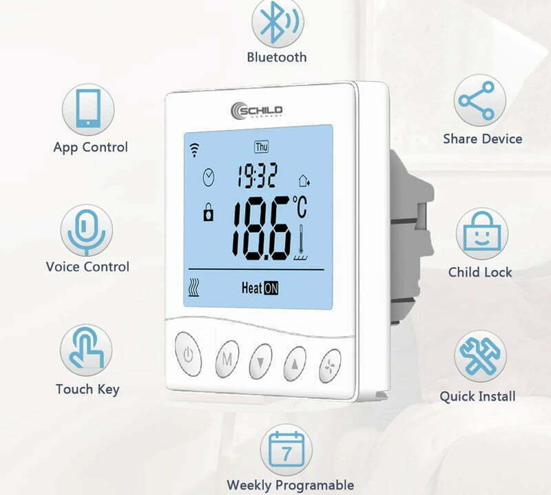 Gazowy Schild BPW-33WIFI regulator temperatury, czujnik, sterownik, termostat